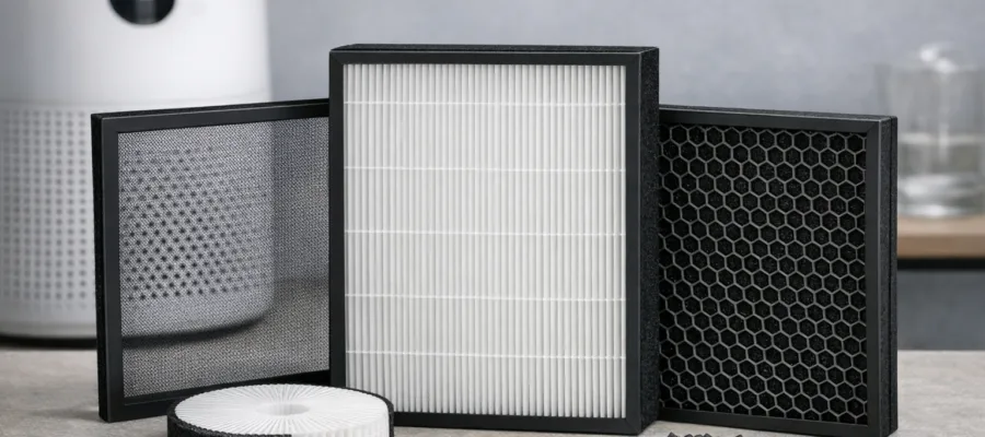 HEPA-, Aktivkohle- und Vorfilter: Welche Filtertypen im Luftreiniger gibt es