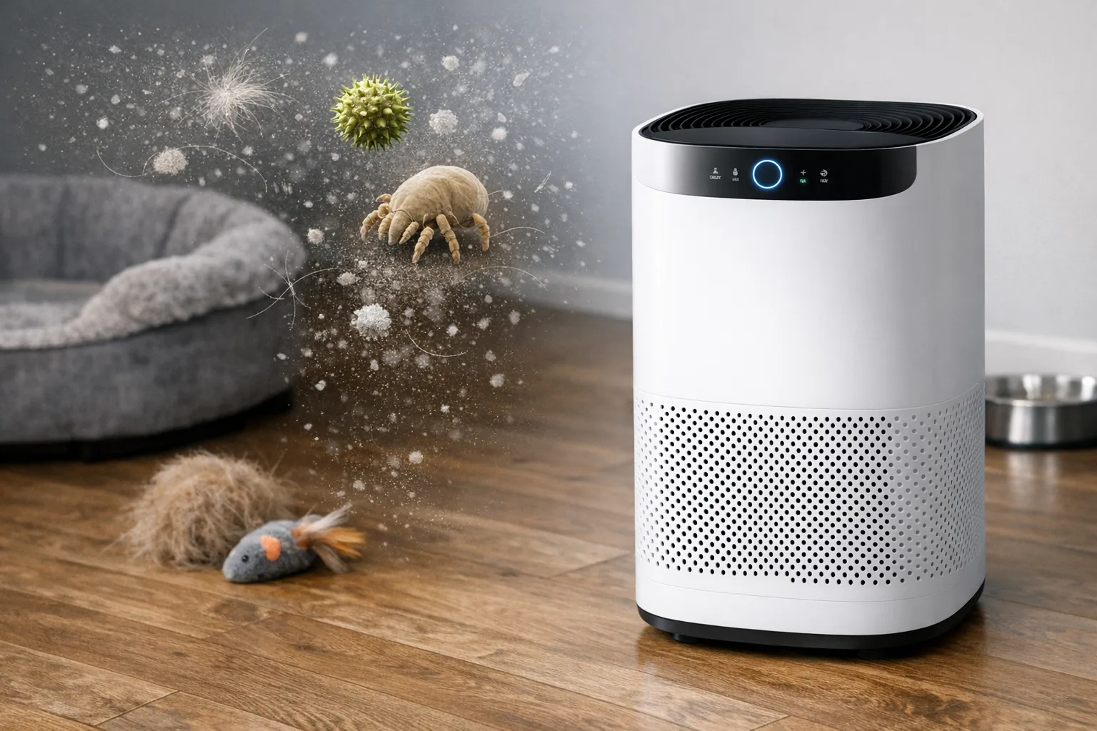 Luftreiniger bei Tierallergien: Strategien zur Minimierung von Tierhaaren und Allergenen