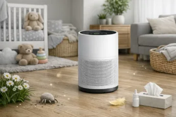 Luftreiniger für Zuhause: Allergien & Babys