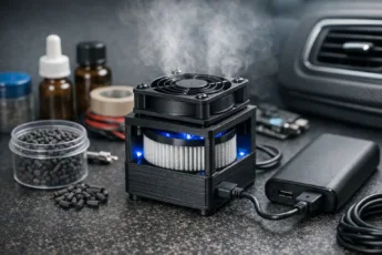 Mini-DIY-Luftreiniger fürs Auto & Reise