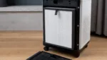 Einfache Wechselmechanik fuer Filter im mobilen DIY Luftreiniger